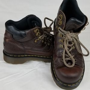Dr Martens 11302 Brown Leather Ankle Boots